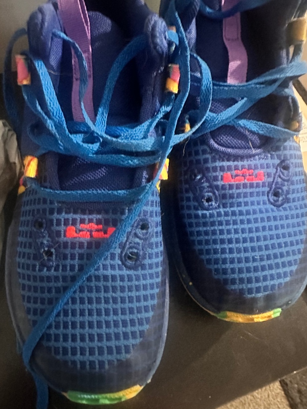 Nike LeBron big kid size 5
